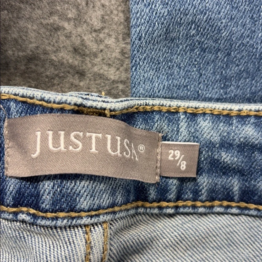 Just USA Sorella High rise straight indigo jeans size 29/8 NWT